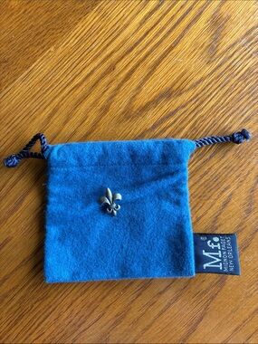 Mignon Faget Fleur de lis pendant
